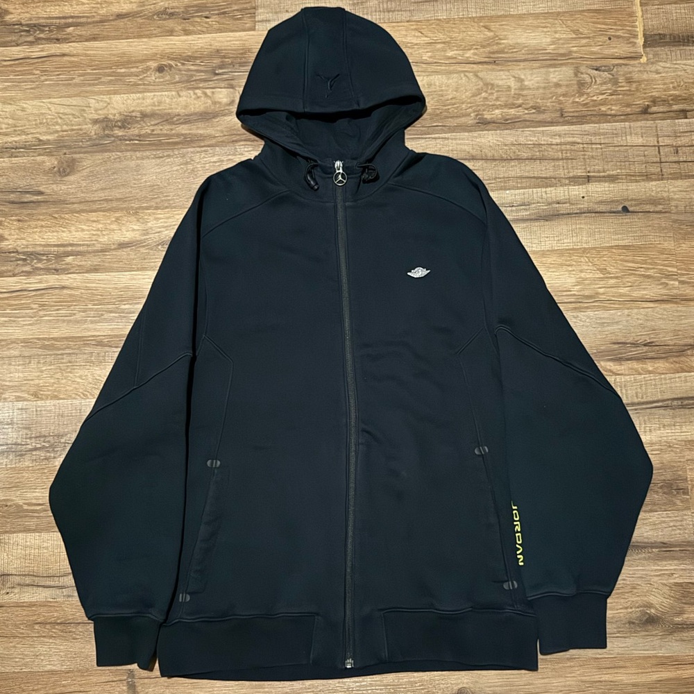 Y2K Air Jordan Tech Fleece Zip Up Hoodie Sweatshirt